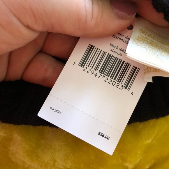 Kate Spade Knit Pom Pom Beanie - Picture 3 of 3